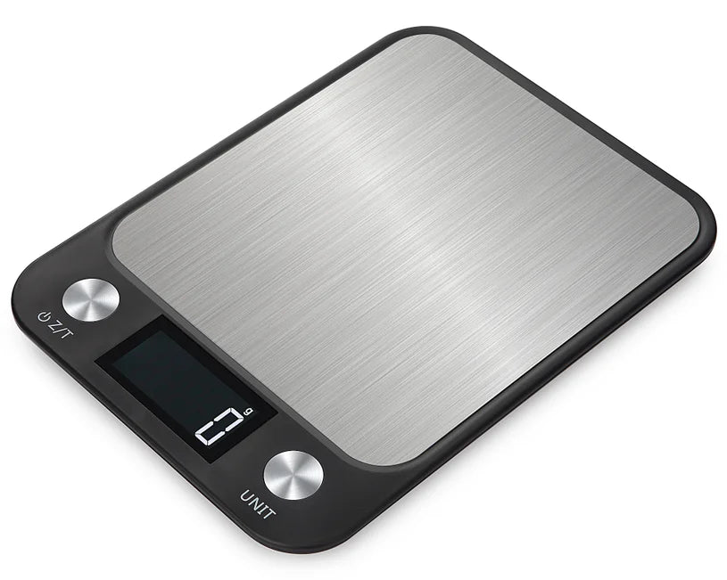 15kg Digital Kitchen Scale & Food Balance (Stainless Steel)