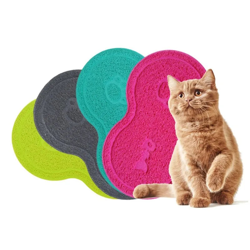 Premium Waterproof PVC Pet Feeding & Spill Mat