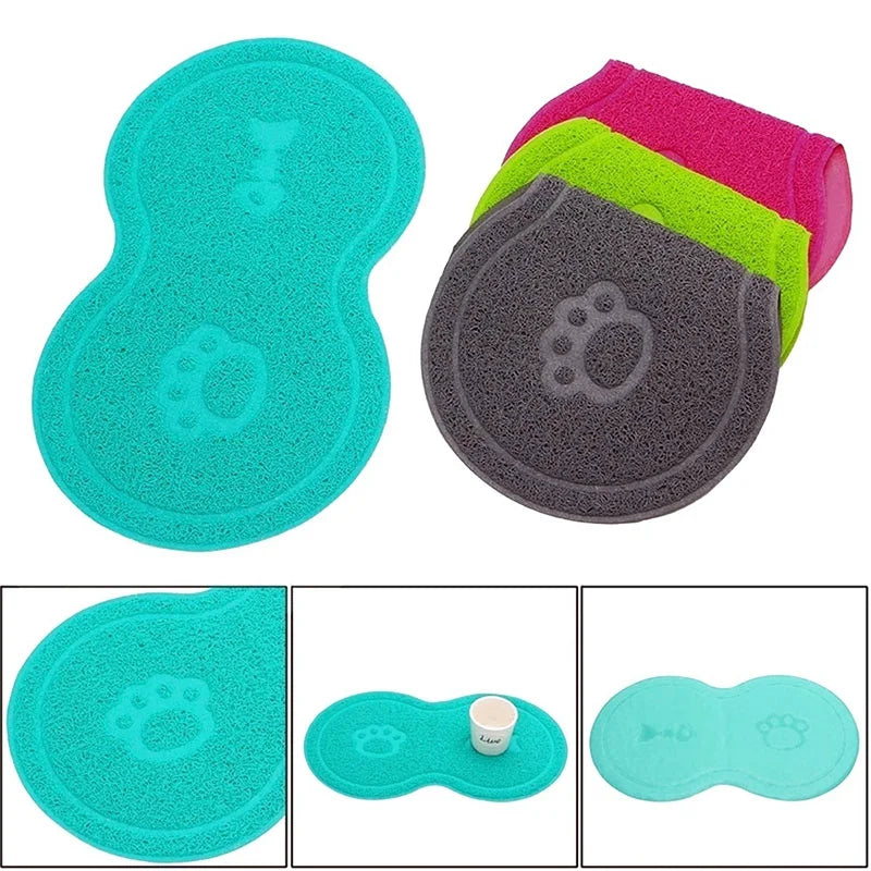 Premium Waterproof PVC Pet Feeding & Spill Mat