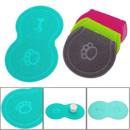 Premium Waterproof PVC Pet Feeding & Spill Mat
