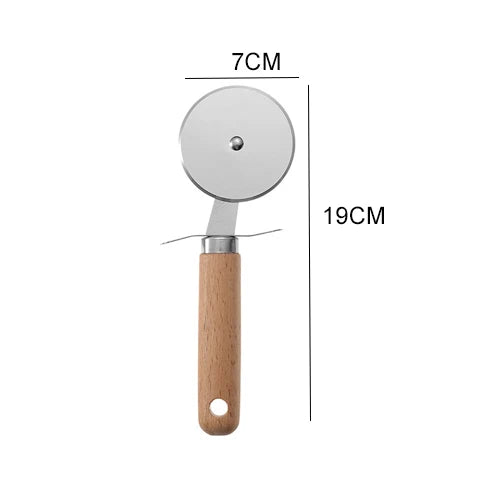 Premium Wood Handle Stainless Steel Kitchen Gadgets