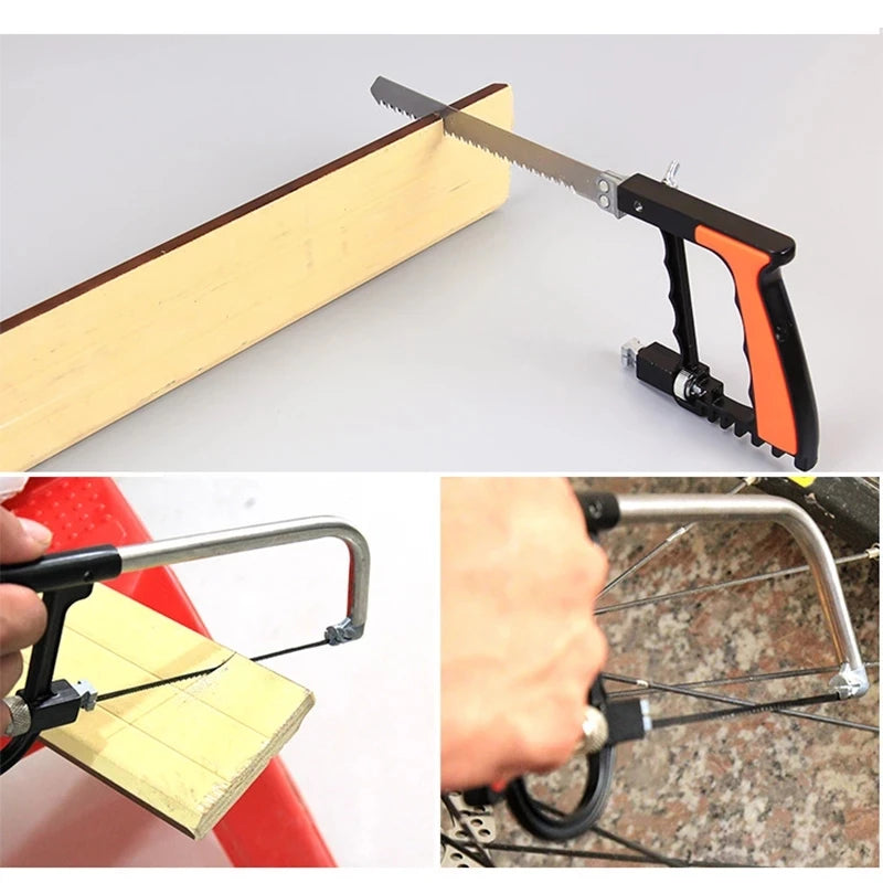 8-in-1 Multi-Purpose Hand Saw Kit for Wood & Metal