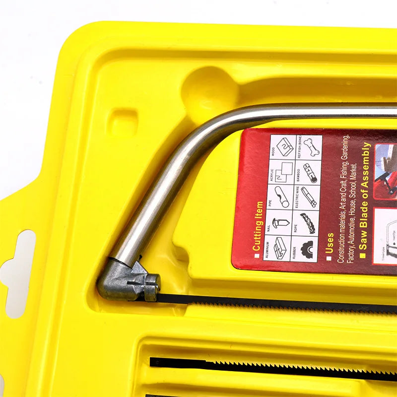 8-in-1 Multi-Purpose Hand Saw Kit for Wood & Metal