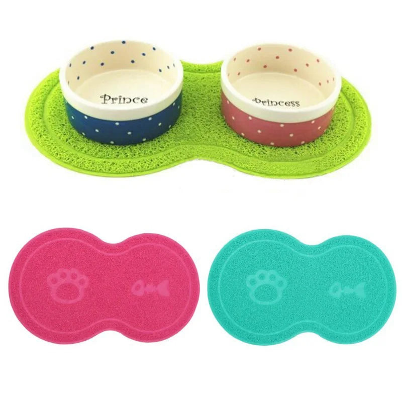 Premium Waterproof PVC Pet Feeding & Spill Mat