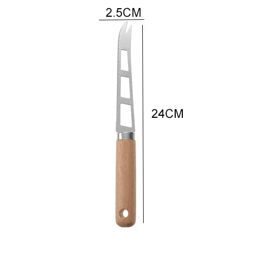 Premium Wood Handle Stainless Steel Kitchen Gadgets