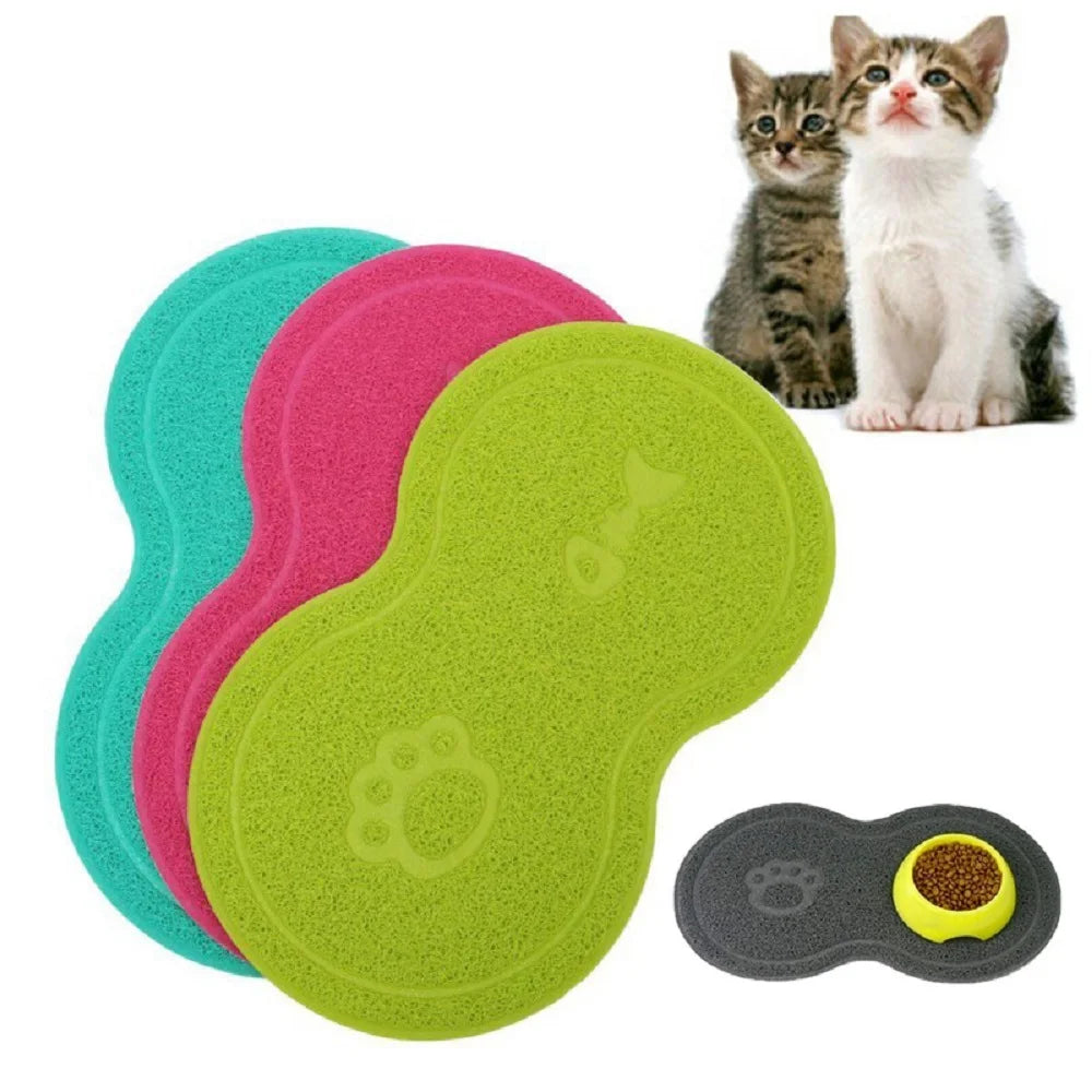 Premium Waterproof PVC Pet Feeding & Spill Mat