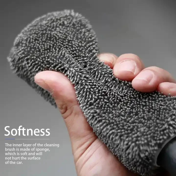 Premium Microfiber Car Wheel Cleaning Brush