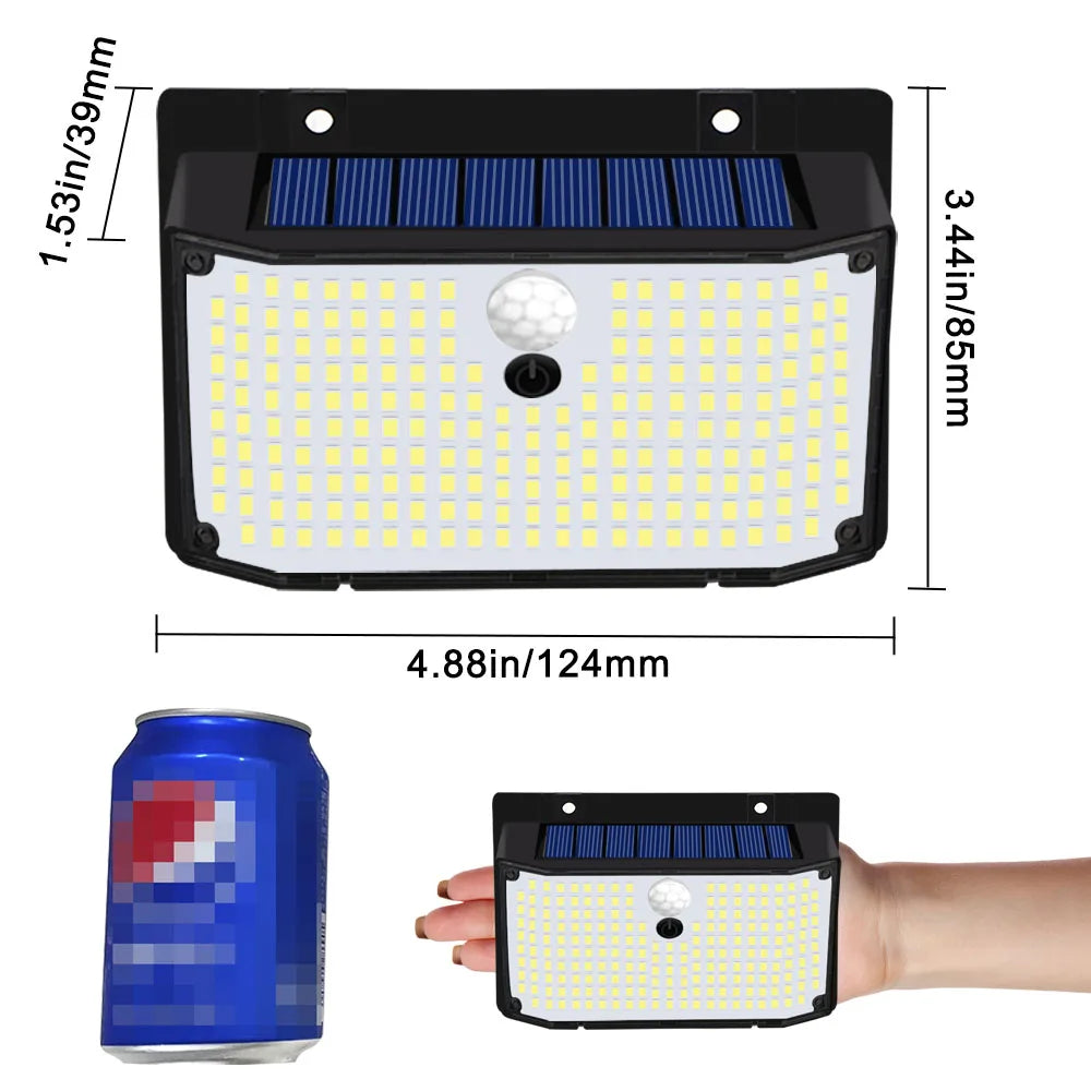Wireless Solar Motion Sensor Security Lights