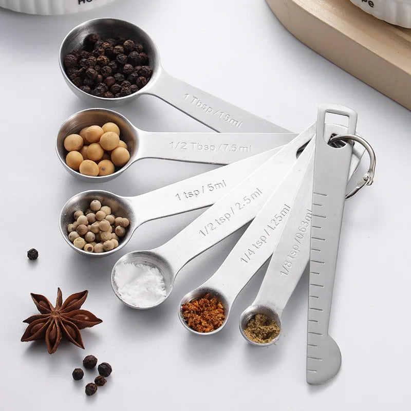 Premium Stainless Steel Measuring Spoon Set