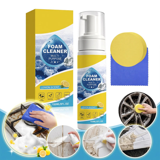 Multi-Purpose Car Interior Foam Cleaner & Detailing Kit