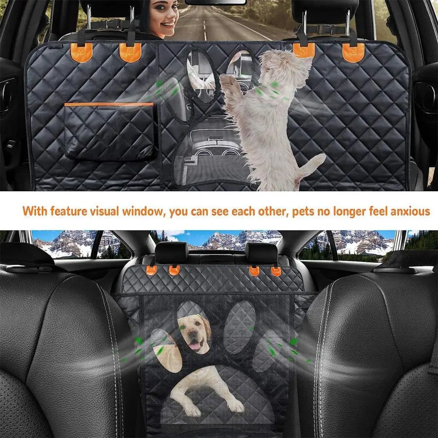 Premium Waterproof Dog Car Seat Cover Hammock