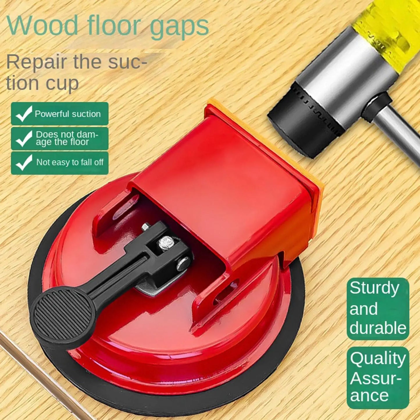 Heavy Duty Laminate Floor Gap Repair Suction Cup