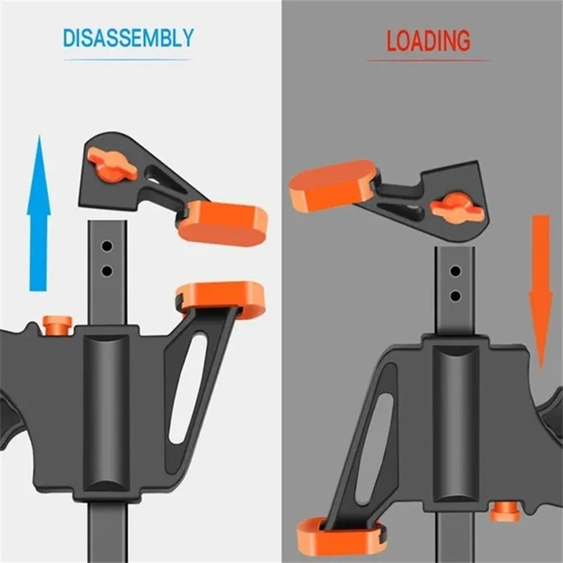 4-Inch Quick Release Woodworking Clamp & Spreader