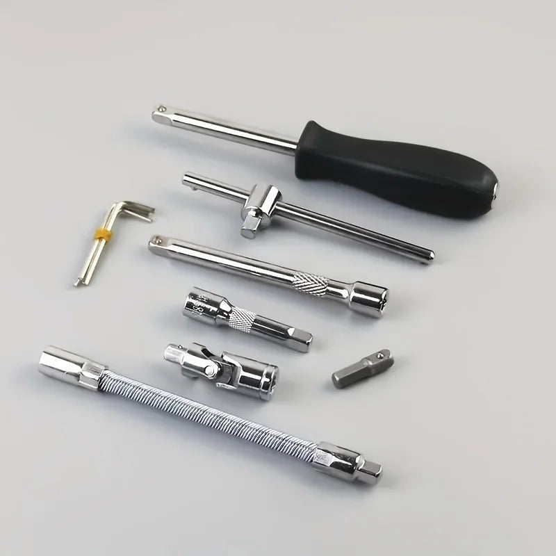 46-Piece Auto & Home Repair Tool Kit with Case