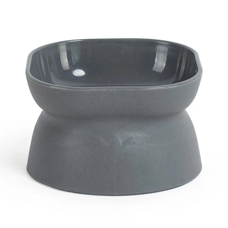 Elevated Anti-Vomiting Reversible Cat Bowl