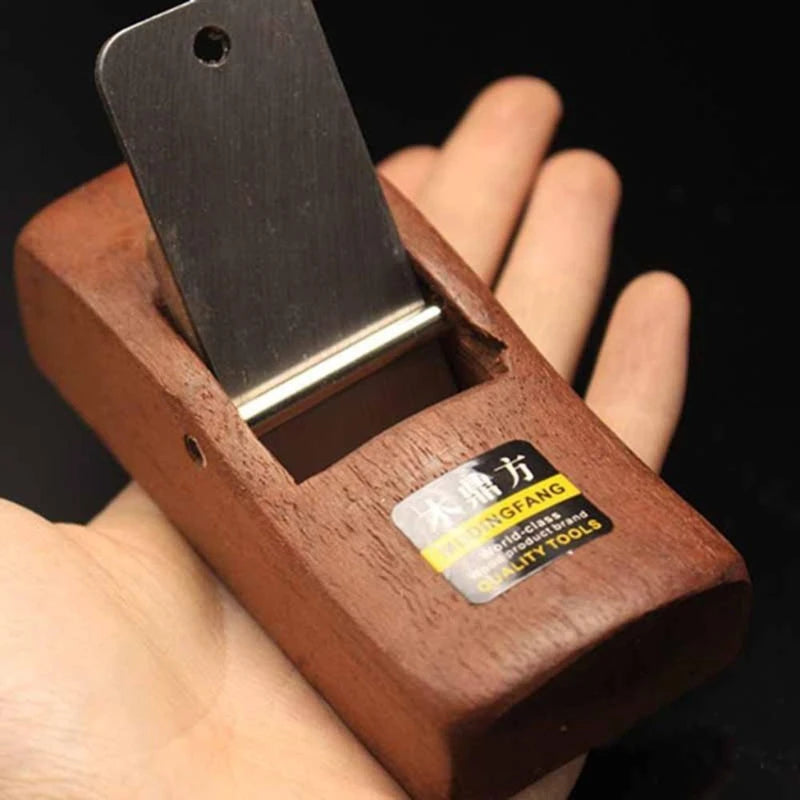 Inch Mini Wooden Block Plane with Carbon Steel Blade