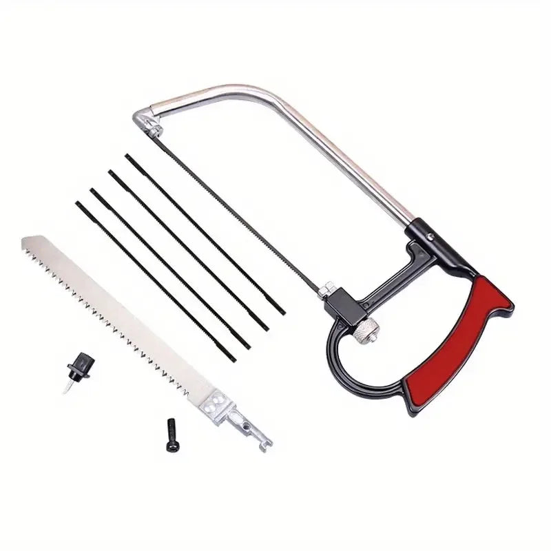 8-in-1 Multi-Purpose Hand Saw Kit for Wood & Metal