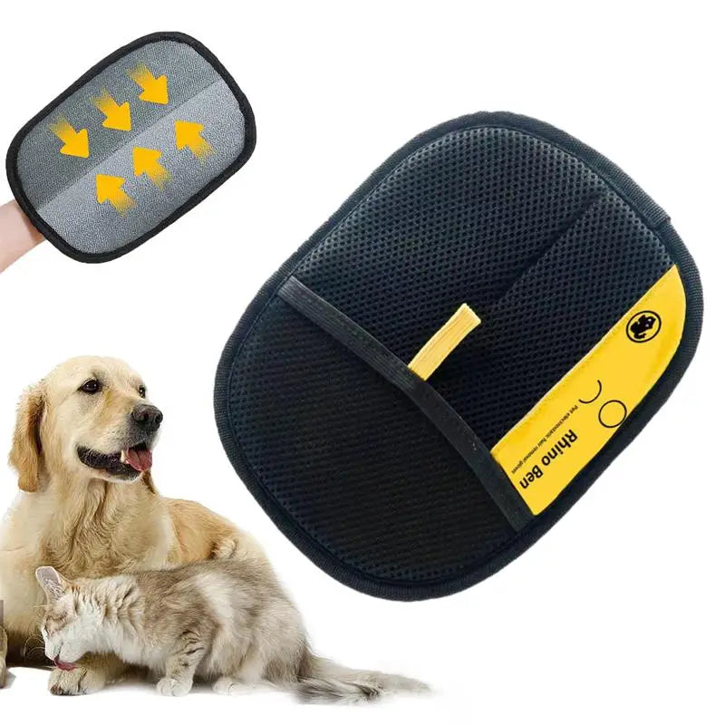 Upgraded Electrostatic Pet Hair Removal & Grooming Glove