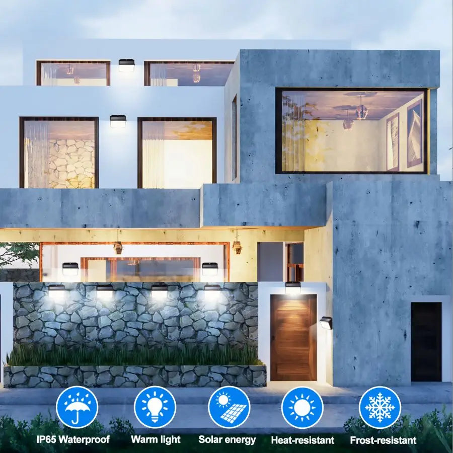 Wireless Solar Motion Sensor Security Lights
