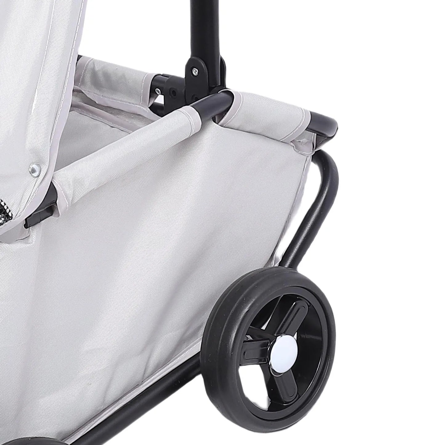 Premium Foldable 4-Wheel Pet Stroller with Canopy