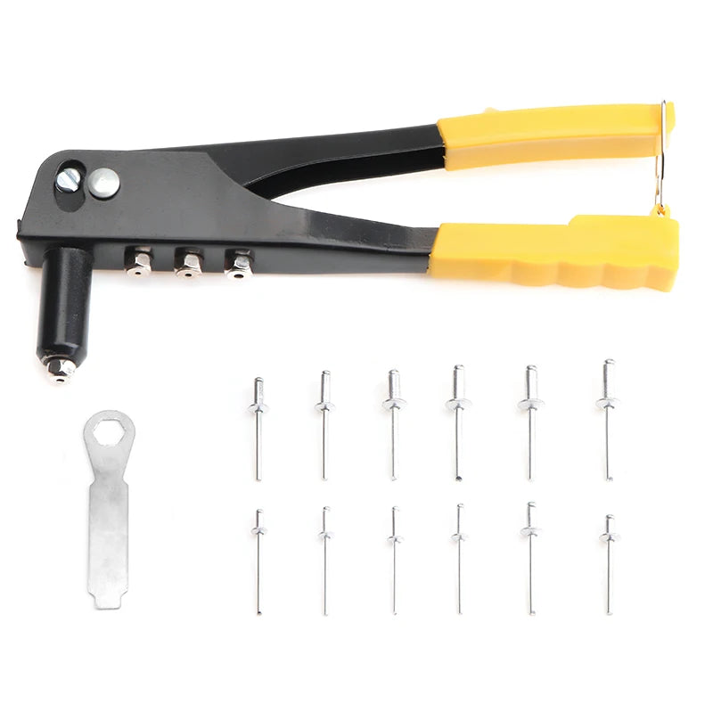 Heavy Duty Pop Rivet Gun with 120-Piece Assortment Kit