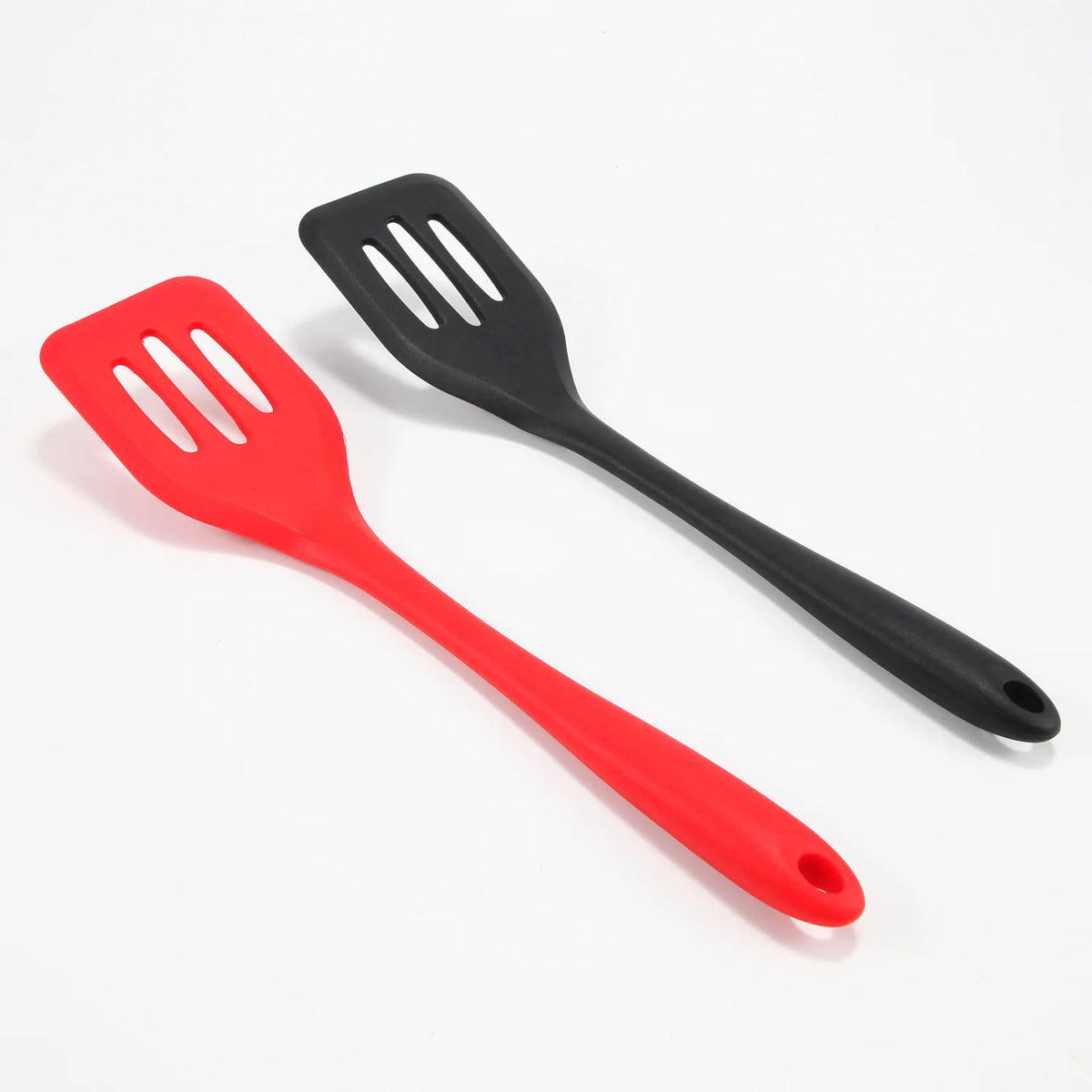 Premium Seamless Silicone Slotted Turner Spatula