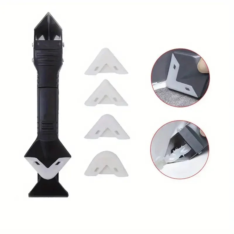 5-in-1 Caulking Tool Kit & Caulk Remover