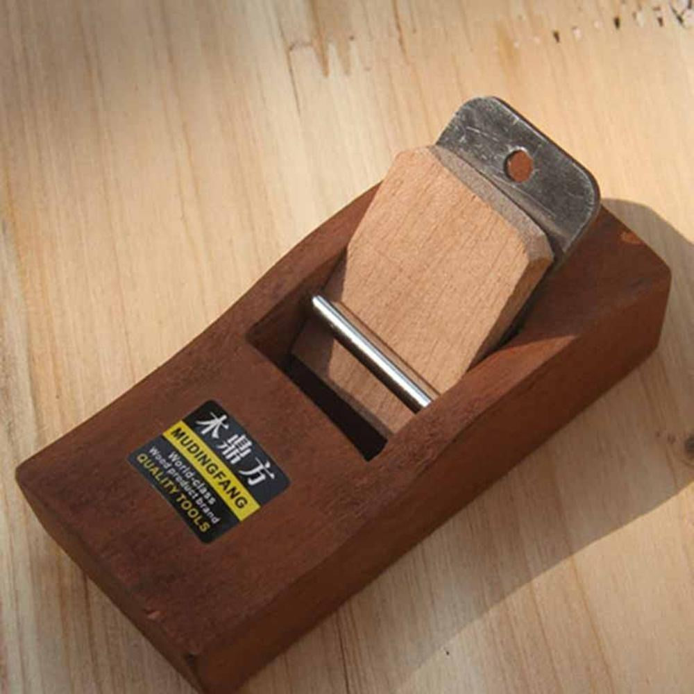 Inch Mini Wooden Block Plane with Carbon Steel Blade