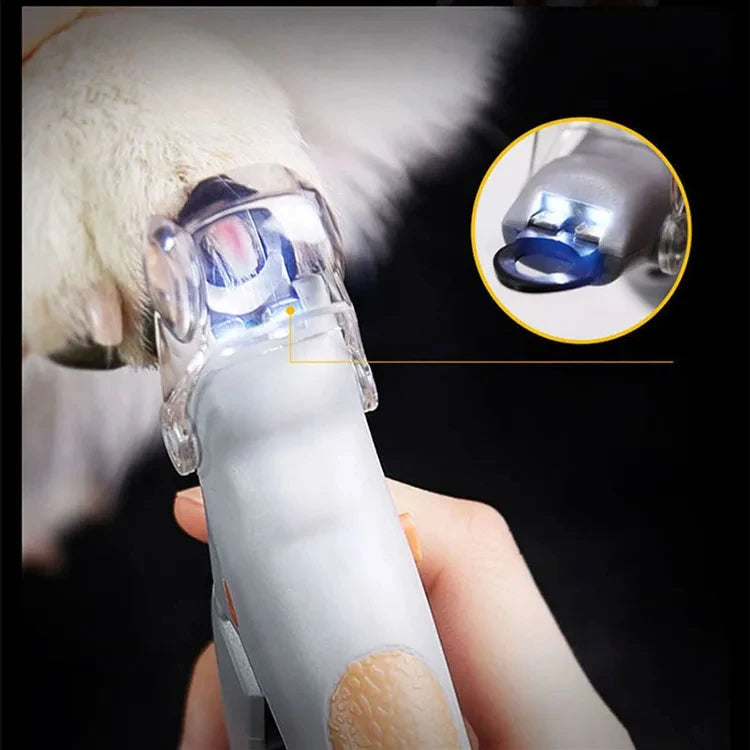 Professional LED Pet Nail Clippers & Claw Trimmer
