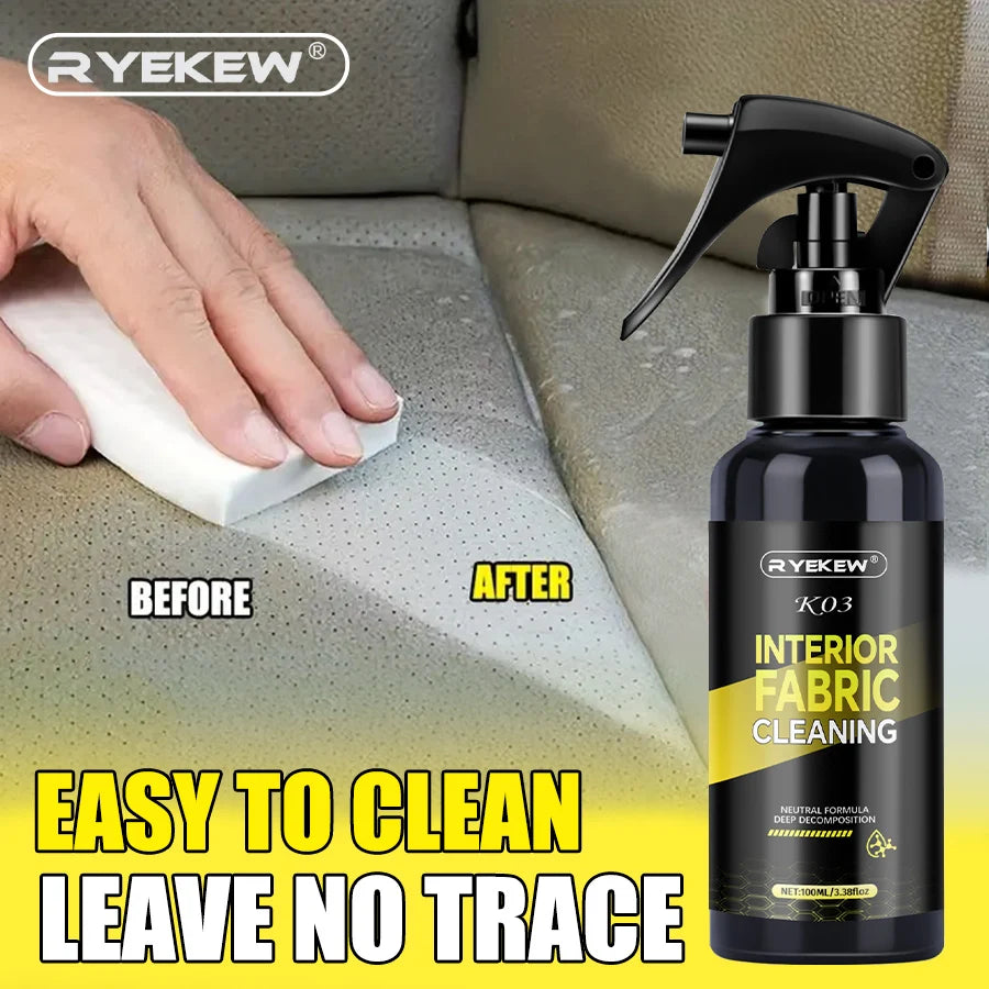 Multipurpose Waterless Car Interior Cleaner Spray