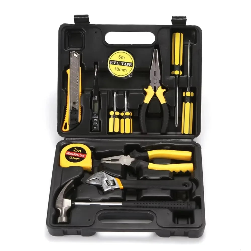 13-Piece Car and Home Tool Kit with Storage Case