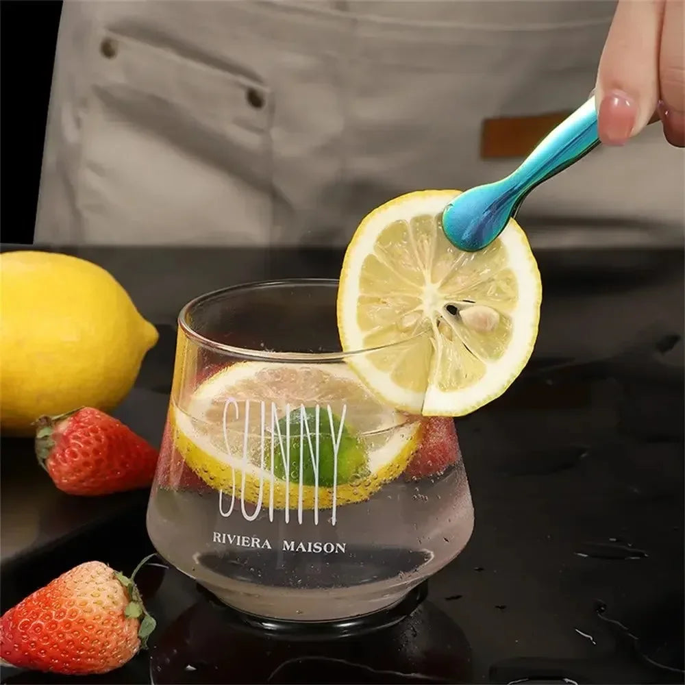 Premium Mini Stainless Steel Serving Tongs
