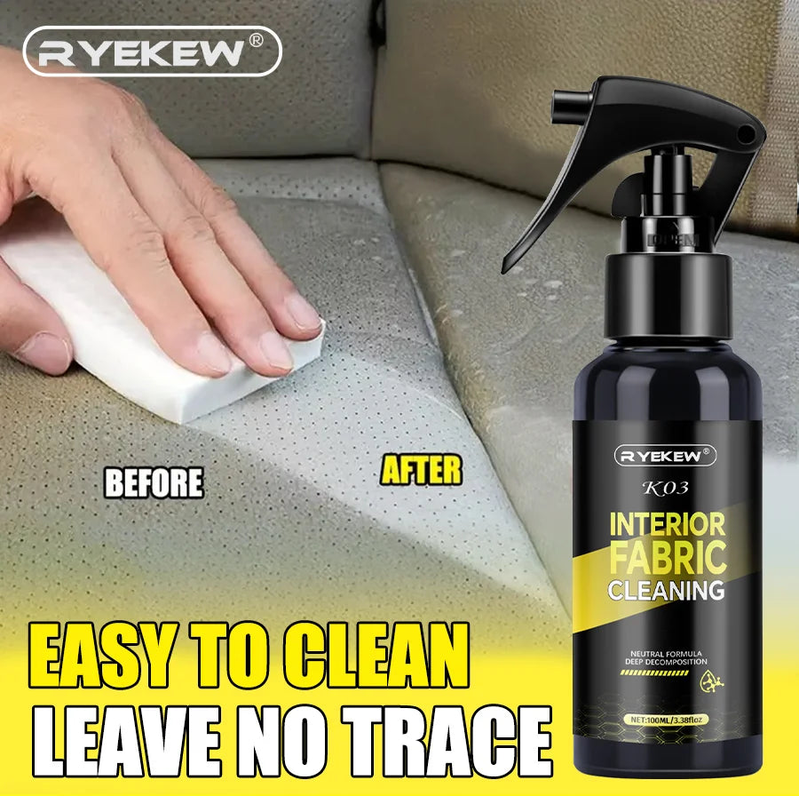 Multipurpose Waterless Car Interior Cleaner Spray