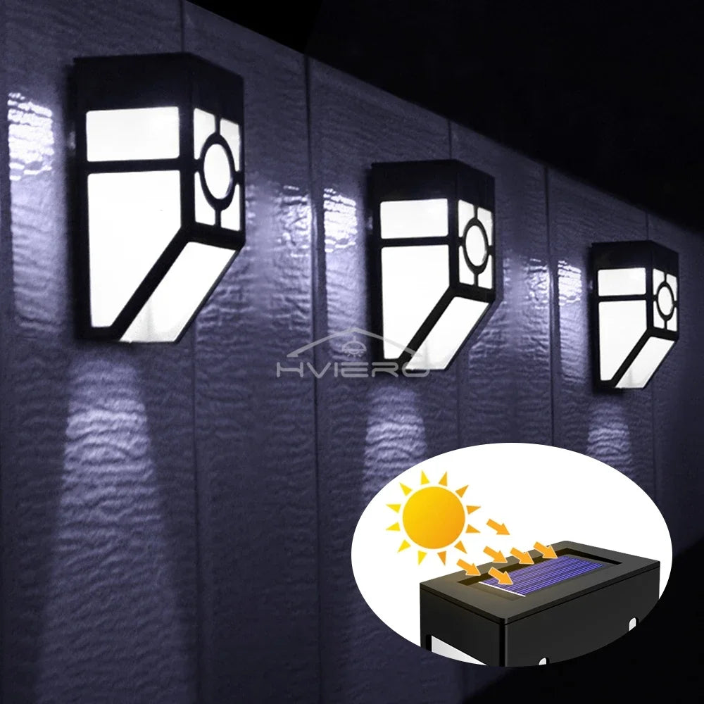 Vintage Solar Garden Lights & Retro Wall Lamps