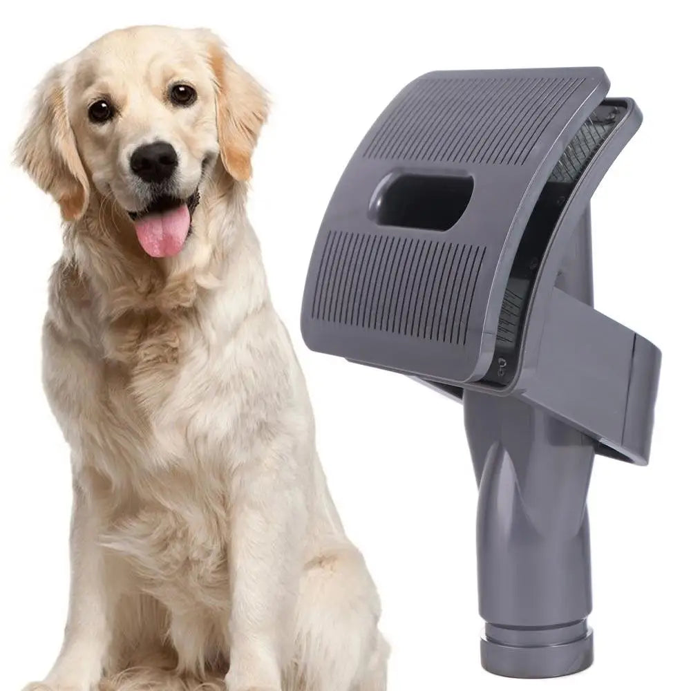 Premium Pet Grooming Vacuum Brush Attachment