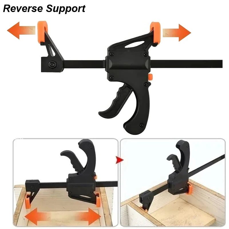 4-Inch Quick Release Woodworking Clamp & Spreader