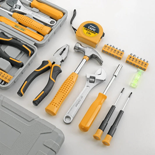 20-Piece Compact Household Tool Kit with Storage Case