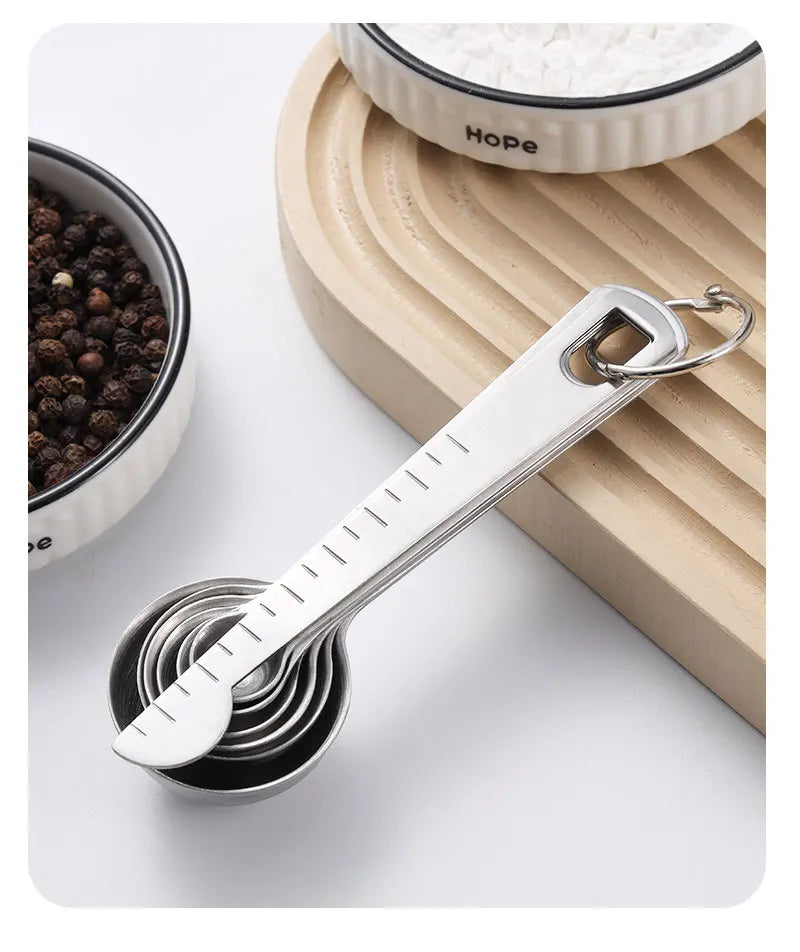 Premium Stainless Steel Measuring Spoon Set