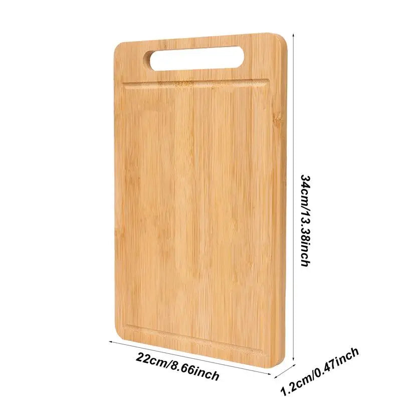 Thick Solid Wood Double-Sided Cutting Board