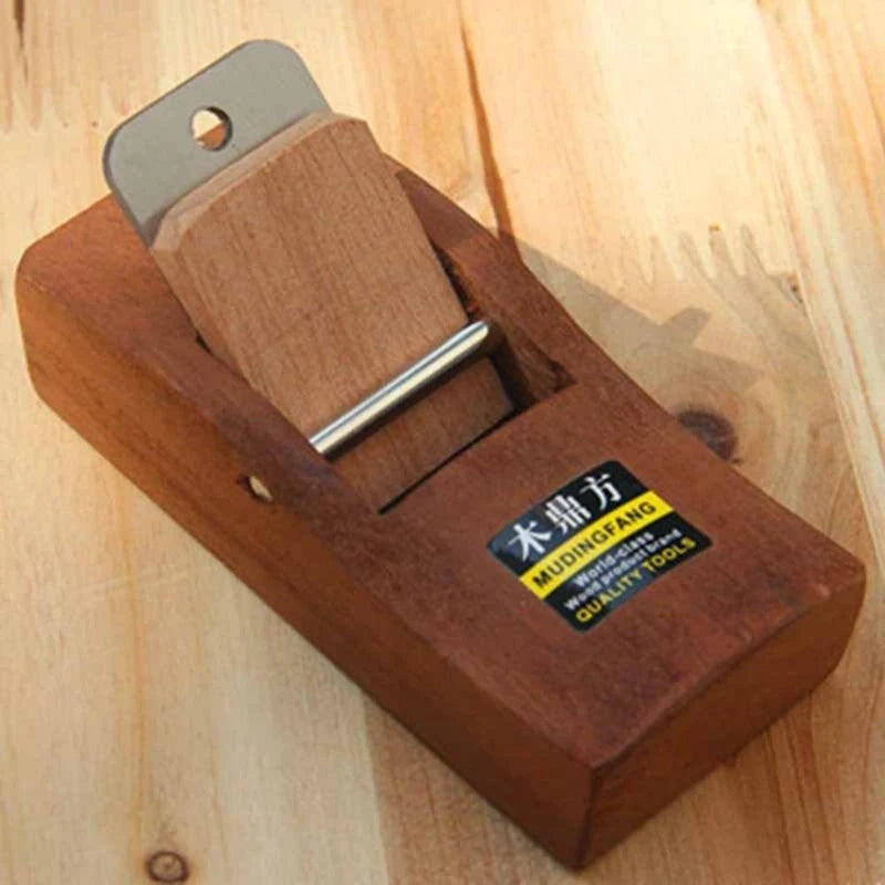 Inch Mini Wooden Block Plane with Carbon Steel Blade