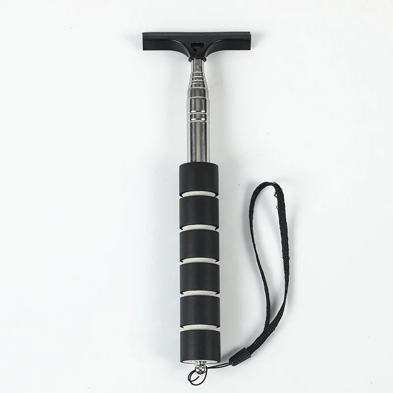 Telescopic Car Rearview Mirror Wiper & Glass Squeegee