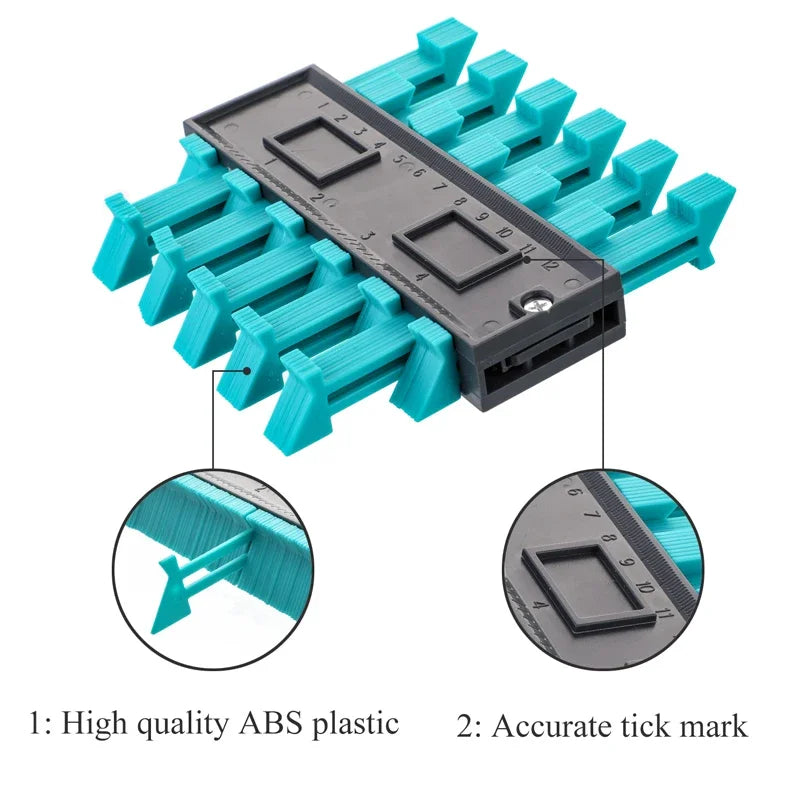 Premium Contour Gauge Shape Duplicator Tool