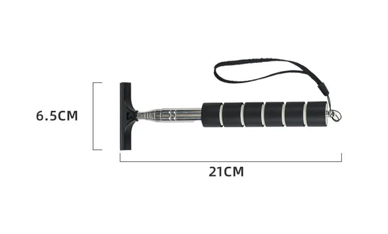 Telescopic Car Rearview Mirror Wiper & Glass Squeegee