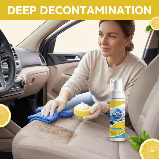 Multi-Purpose Car Interior Foam Cleaner & Detailing Kit