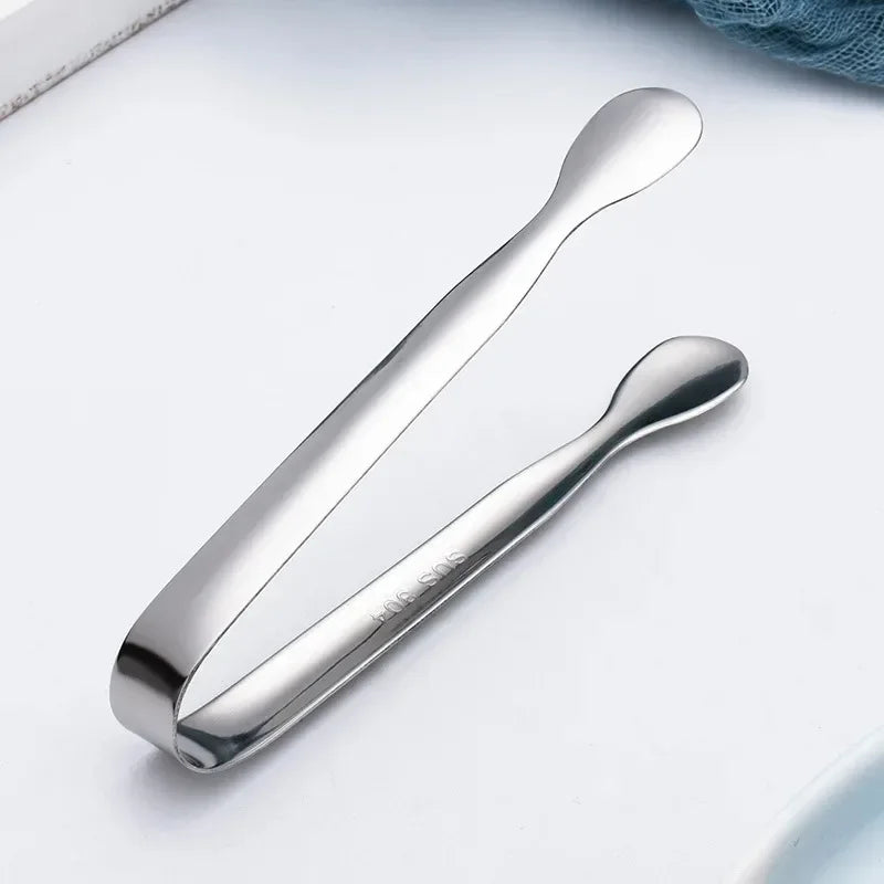 Premium Mini Stainless Steel Serving Tongs
