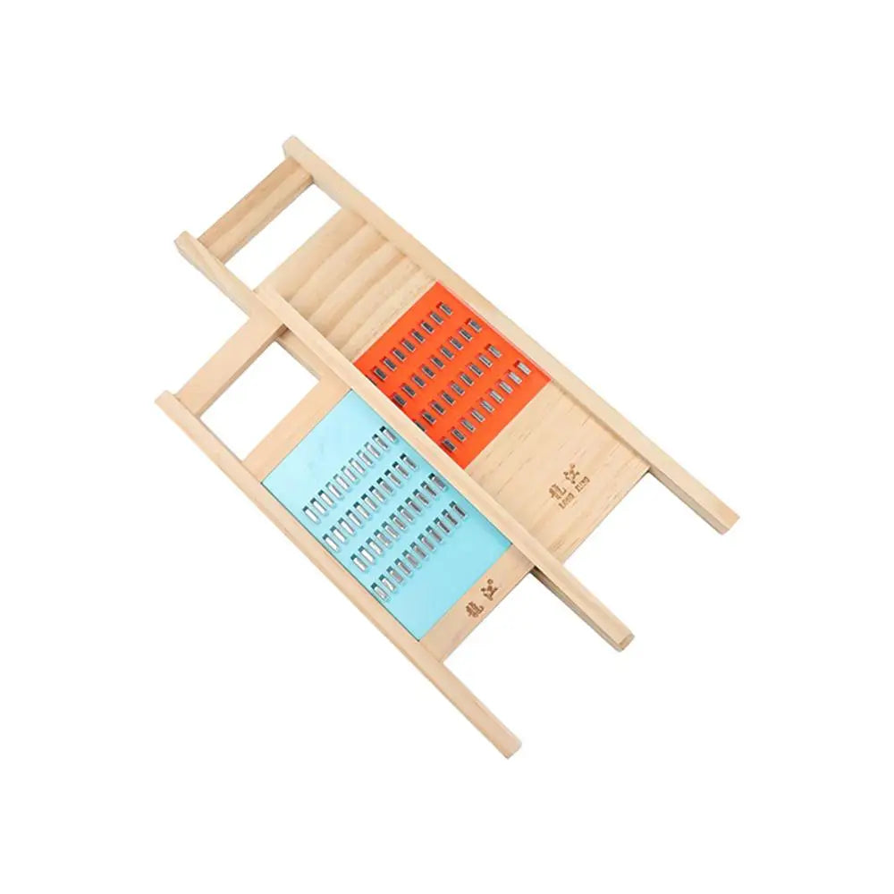 Premium Wooden Handheld Vegetable Slicer & Grater