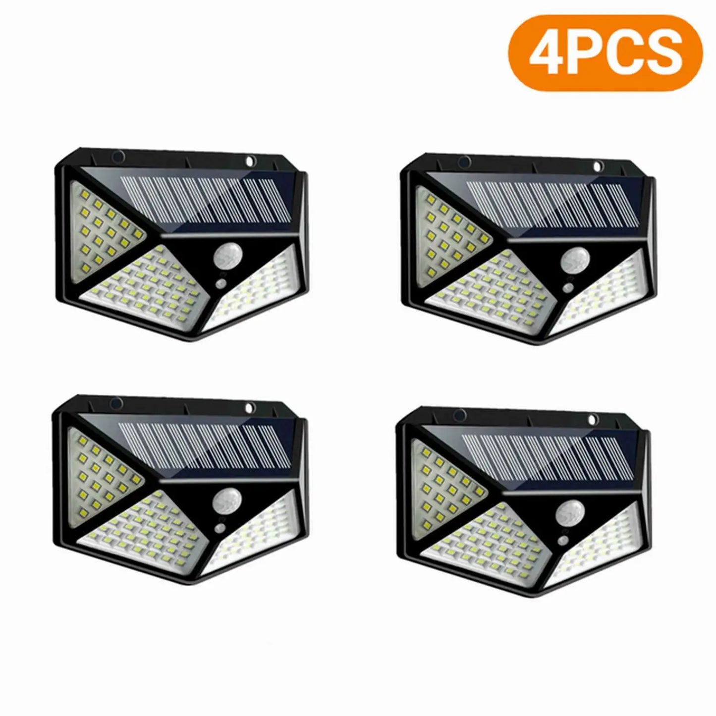 100 LED Solar Motion Sensor Security Light