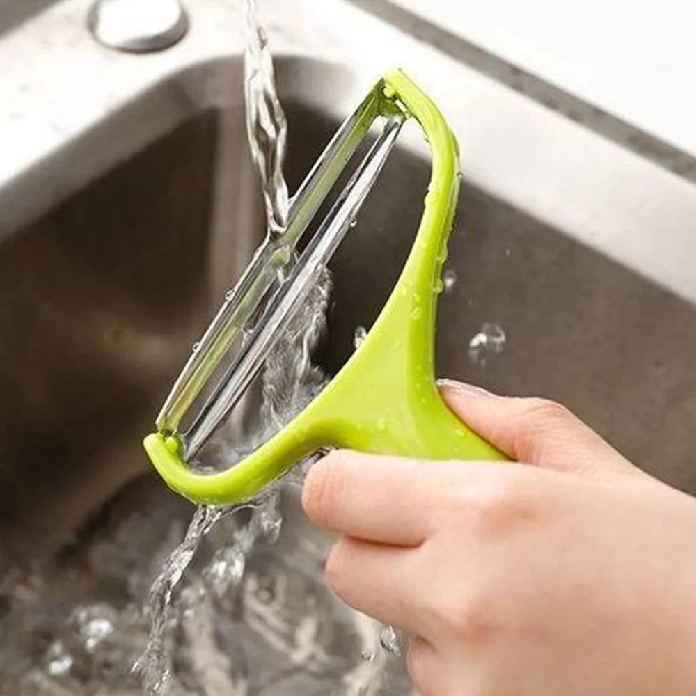 Premium Wide Stainless Steel Cabbage Slicer & Shredder
