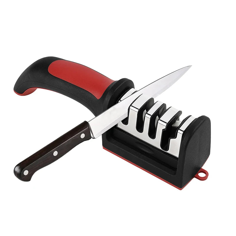 Professional 4-Stage Kitchen Knife Sharpener