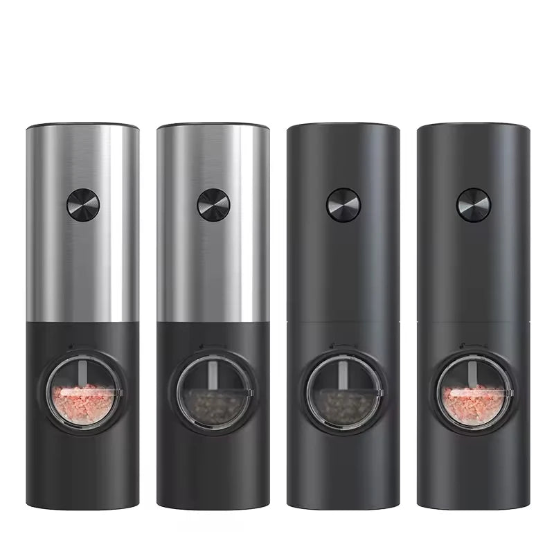 Premium Electric Automatic Salt and Pepper Grinder Set
